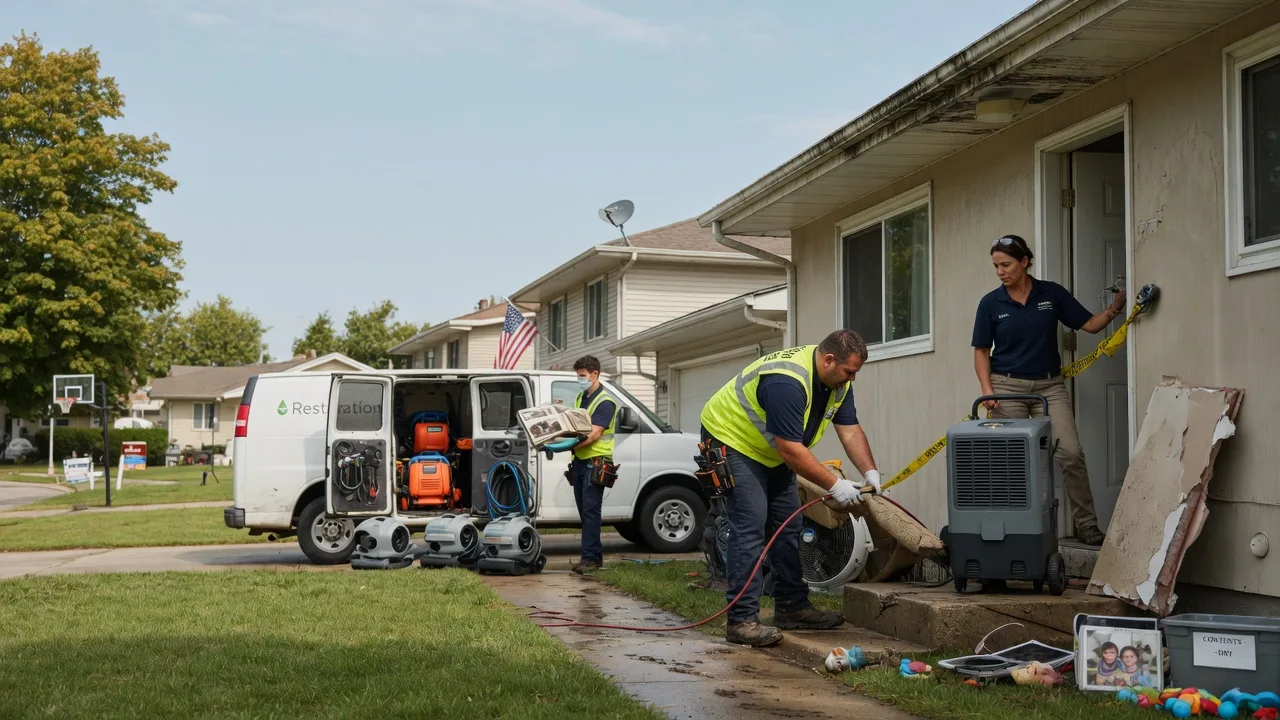 Water Damage Restoration in Gurnee, IL near me